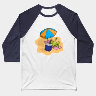 Sunbathing pear Baseball T-Shirt